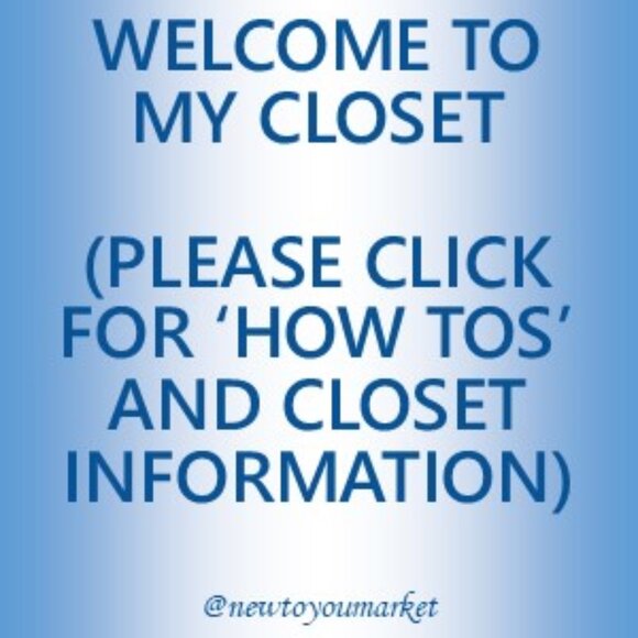 Welcome to My Closet and Other Information - Please Read My Closet Policies - Picture 1 of 15